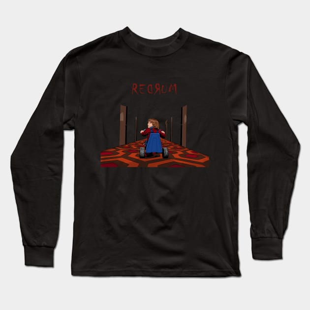 REDRUM Long Sleeve T-Shirt by PCMdesigner